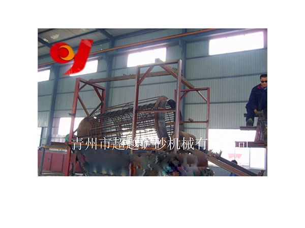 無軸式篩沙機(jī)加工1